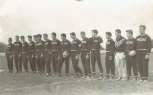 1958 - Pocztówka - Reprezentacja Polski - WAG Katowice